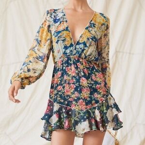 HEMANT & NANDITA Mini Dress